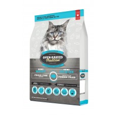 Oven-Baked Tradition Повнораціонний збалансований напіввологий корм з рибою для котів 2,27кг.