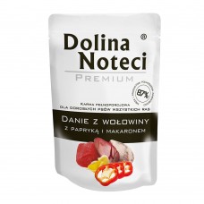Dolina Noteci Premium Danie вологий корм з яловичиною, локшиною та паприкою 300 г