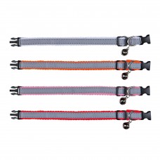 Trixie нашийник для котів світловідбиваючий з дзвіночком 4-х кольорів