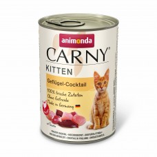 Animonda Carny Kitten Poultry Cocktail вологий корм з птицею для кошенят 400 г