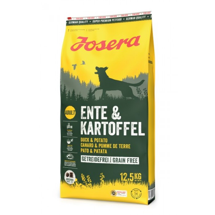 Josera Ente & Kartoffel сухий корм для собак з качкою та картоплею 12,5 кг