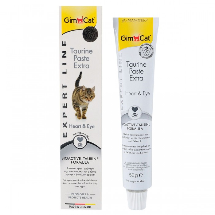GimCat Taurine Paste Extra - паста з таурином для котів, 50 г