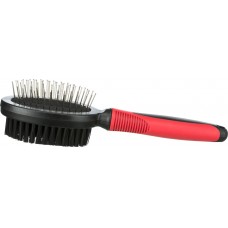 Trixie гребінець-щітка двостороння для котів і собак для догляду за шерстю та підшорстком 5х12см