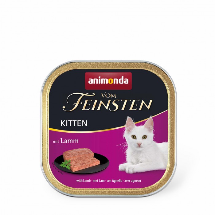 Animonda Vom Feinsten Kitten with Lamb вологий корм з ягням для кошенят 100 г