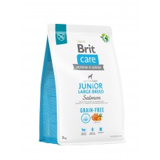 Brit Care Dog Grain-free Junior Large Breed беззерновий корм для молодих собак великих порід з лососем 3 кг