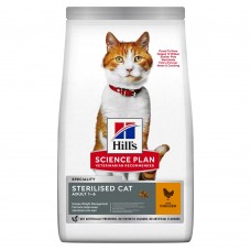 Hill's SP Sterilised Cat Adult сухий корм для стерилізованих котів з куркою 0,3 кг 