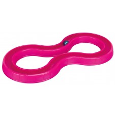 Trixie Ball Race іграшка для кішок Змійка-вісімка із м'ячиком, що світиться, рожева 65×31 см