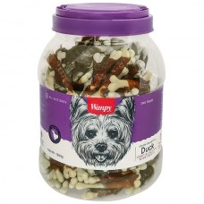 Wanpy Duck Jerky & Calcium Bone Twists ласощі для собак з качкою та кальцієм 1,2 кг