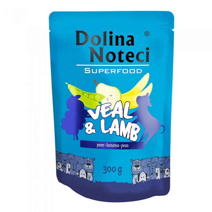 Dolina Noteci Superfood вологий корм з телятиною та бараниною 300 г
