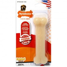 Nylabone Dura Chew Wolf іграшка кістка для собак середніх порід з м'ясним ароматом 13,9см