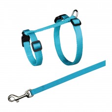 Trixie шлея з повідцем для великих котів (кольори в асортименті) 