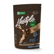 Lifestyle Grain Free White Fish Sterilised Adult Cat для котів із білою рибою 0,4 кг