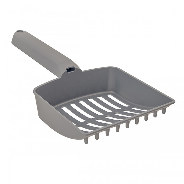 Irak Plast лопатка для прибирання котячого туалету (сіра)