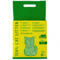 Tofu Cat Litter Aloe Vera соєвий наповнювач Тофу Хвостик для котів з ароматом алое вера 6 л