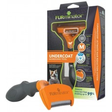 FURminator Long Hair фурмінатор для собак середніх порід з довгою шерстю розмір M