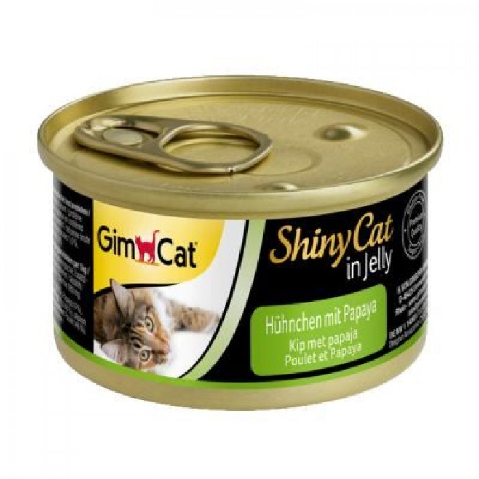 GimCat Shiny Cat курка з папаєю 70g