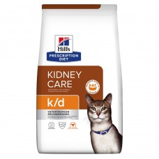 Hill's PD k/d Kidney Care сухий корм для котів при захворюванні нирок з куркою 8 кг