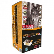 Alpha Spirit Multi-Protein напіввологий гіпоалергенний корм для собак 9 кг (45 х 200г)