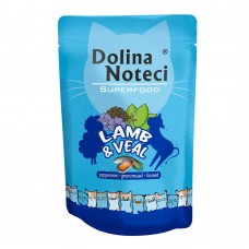 Dolina Noteci Superfood вологий корм з ягням та телятиною для котів 85 г