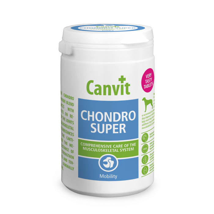 Canvit Chondro Super комплексний препарат для регенерації суглобів у собак більше 20 кг (230 табл.)