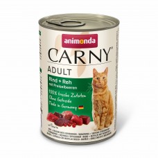 Animonda Carny Adult Beef + Venison with Cowberries вологий корм з яловичиною, олениною та брусницею для котів 400 г