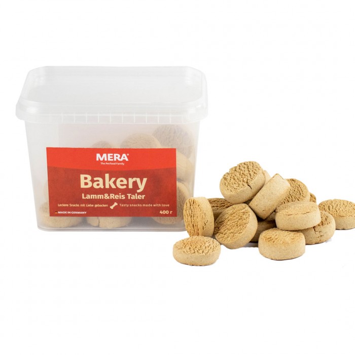 MERA Lamm & Reis Taler ласощі для собак монети з ягням та рисом (3,5 см) 400 г