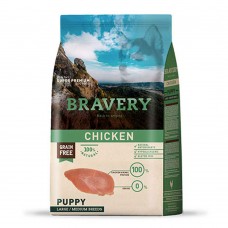 Bravery Chicken Puppy Large/Medium сухий корм для цуценят середніх та великих порід з куркою 12 кг