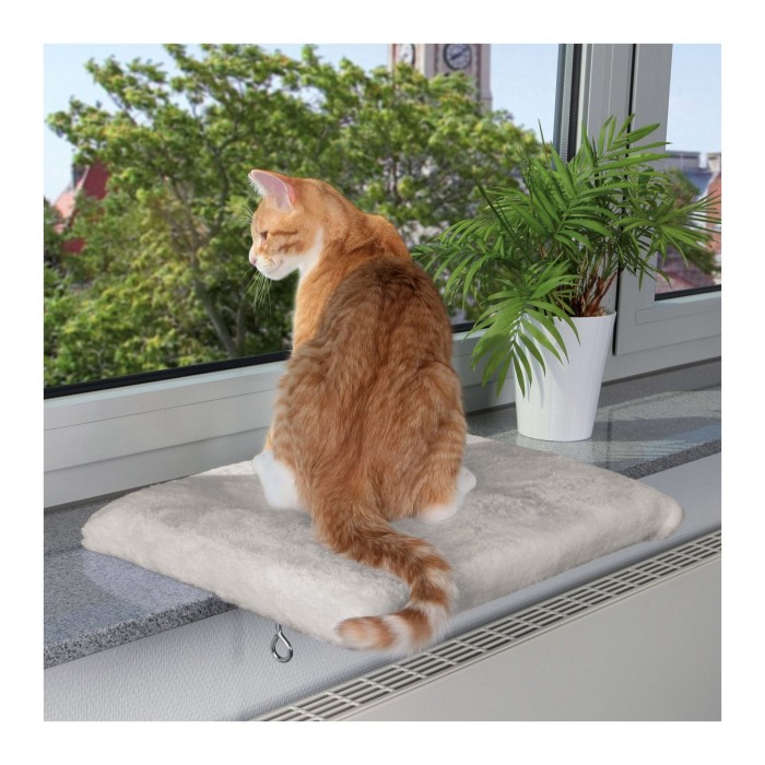 Trixie Cosy Place м'який лежак на підвіконня для котів 51*36 см