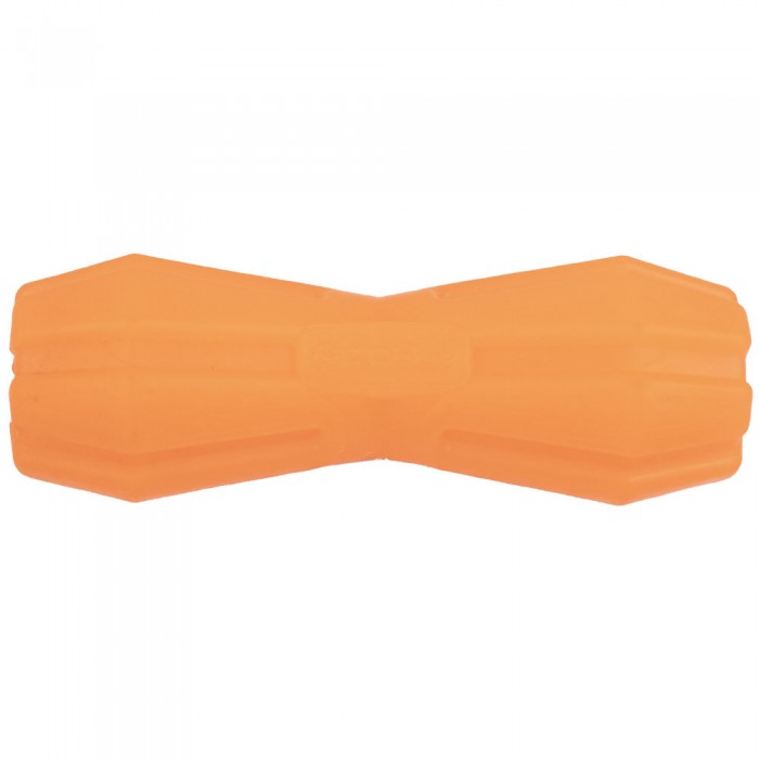 AGILITY іграшка для собак гантель з отвором (помаранчева) 15 см