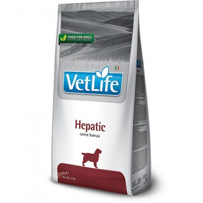 Farmina Vet Life Hepatic сухий корм для собак при захворюваннях печінки 2 кг