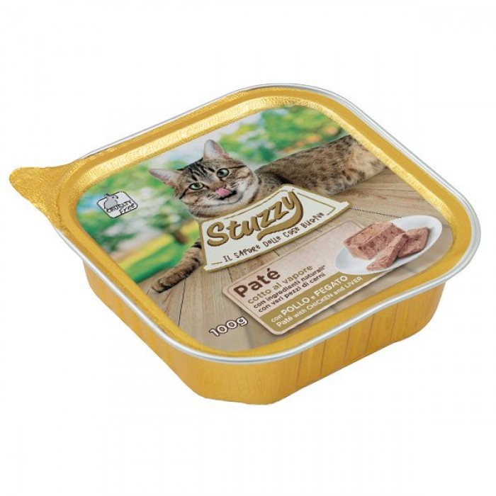 Stuzzy Cat Chicken Liver паштет для котів з куркою та печінкою 100 г