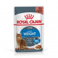 ROYAL CANIN LIGHT WEIGHT CARE вологий корм для дорослих котів шматочки в соусі 85 г