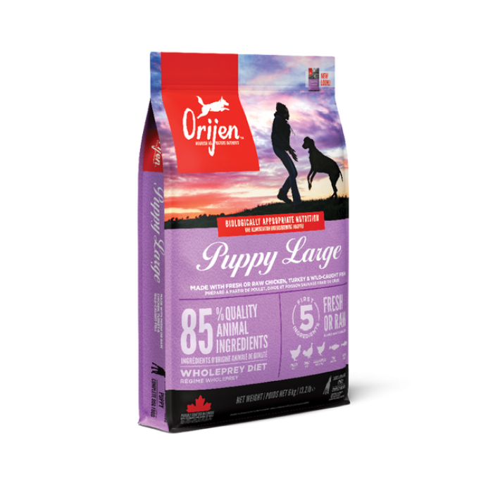 Orijen Puppy Large Breed сухий корм для цуценят великих порід з куркою та індичкою 11,4 кг