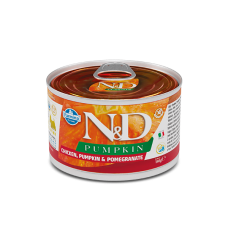 Farmina N&D Grain Pumpkin Chicken Adult Mini для собак дрібних порід з гарбузом, куркою та гранатом 140 г