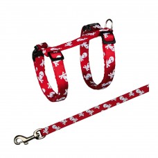 Trixie Skull шлея з повідцем для котів (кольори в асортименті) 