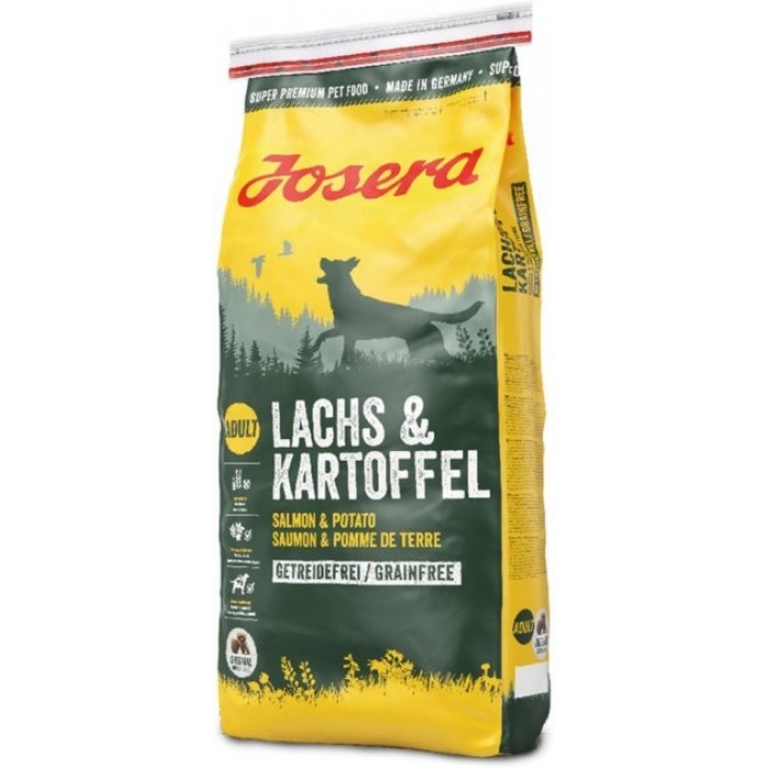 Josera Lachs & Kartoffel сухий корм для собак з лососем 15 кг