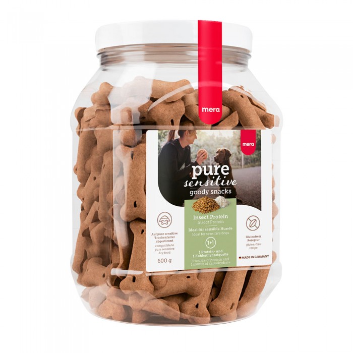 Mera good snacks pure sensitive Insect Protein ласощі з білком комах 600 г