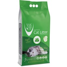 VanCat Aloe Vera бентонітовий наповнювач для котів з ароматом алое вера 5 кг