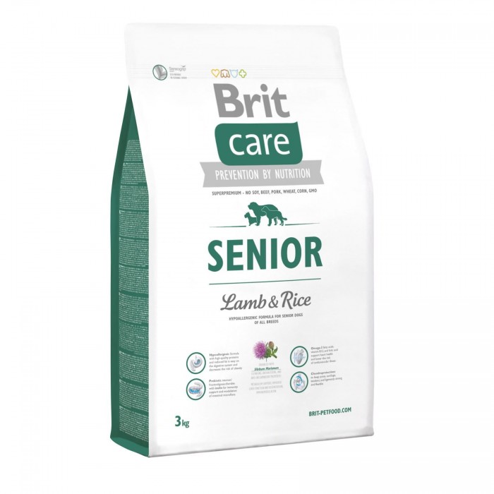 Brit Care Senior Lamb and Rice (для собак похилого віку всіх порід) 3 kg