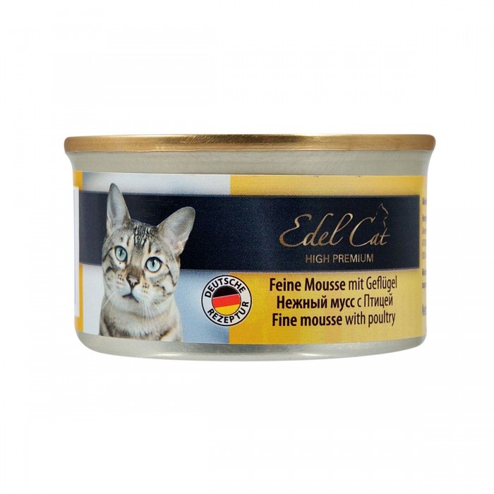 Edel Ніжний мус із птицею для котів 85g
