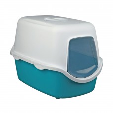 Trixie Vico закритий туалет для котів бірюзовий/білий 40х40х56 см