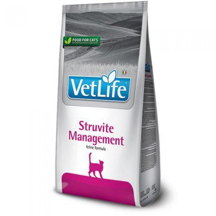 Farmina Vet Life Management Struvite сухий корм для котів при рецидивах струвітних уролітів 0,4 кг