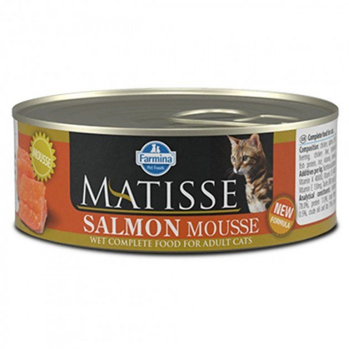 Farmina Matisse Cat Mousse Salmon вологий корм для котів з лососем 85 г