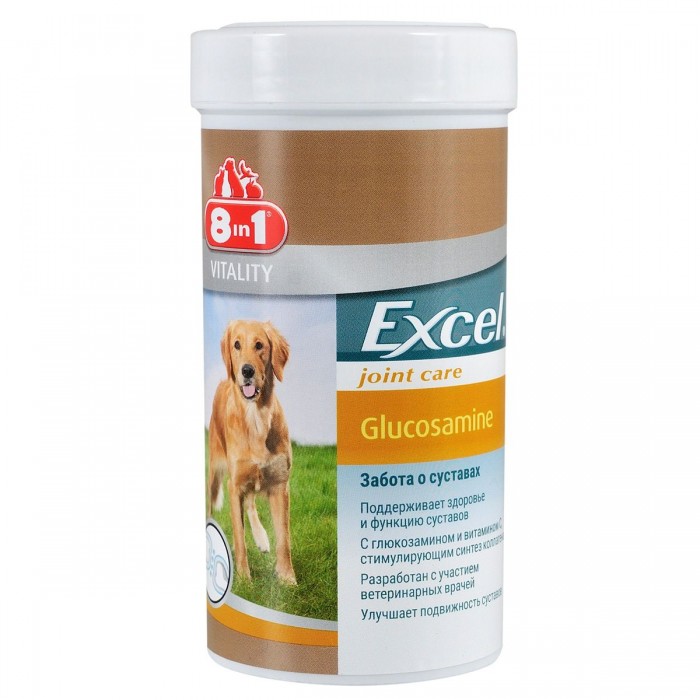 Excel Glucosamine вітаміни для собак для суглобів 55таб
