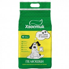 Хвостик пелюшки для собак та цуценят 56×56 см 100 шт