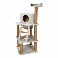 Trixie Marlena кігтеточка для котів комплексна світло-сіра 151 см