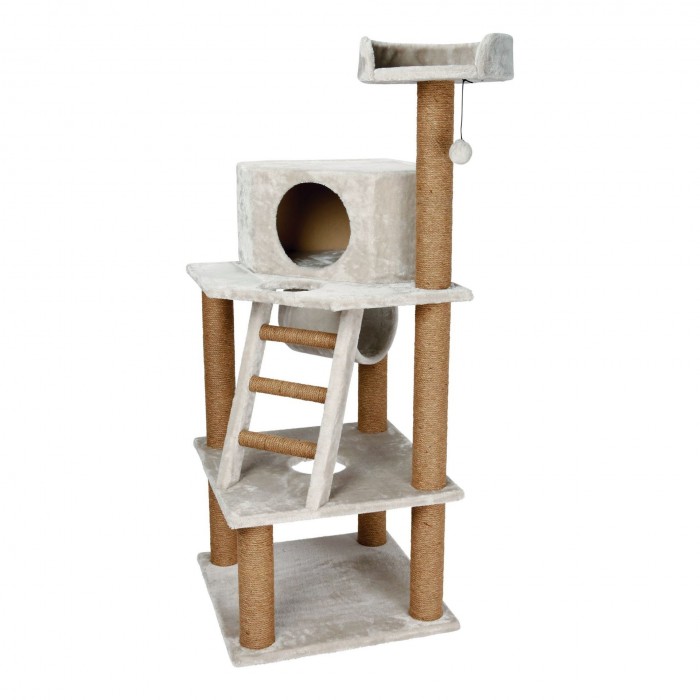 Trixie Marlena кігтеточка для котів комплексна світло-сіра 151 см