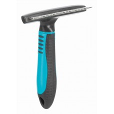 Trixie гребінець-граблі з довгими обертовими зубцями для довгошерстих собак 10х15см