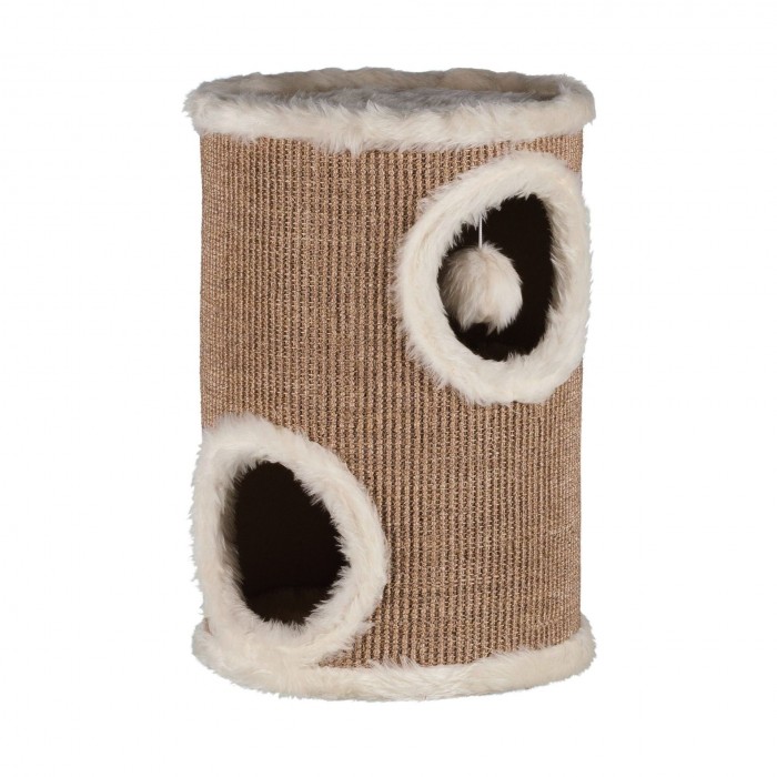 Trixie Edoardo Cat Tower кігтеточка для котів Вежа коричнева/кремова 33×50 см