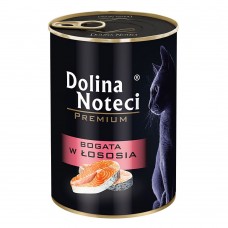 Dolina Noteci Premium вологий корм з лососем для котів 400 г